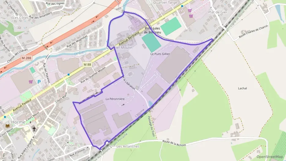 Appartement 70 m² trois pièces à vendre à L`Horme