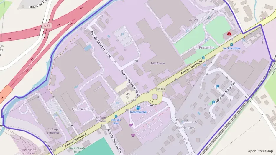 Appartement 100 m² quatre pièces à vendre à L`Horme Appartement 100 m² quatre pièces à vendre à L`Horme