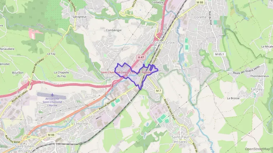 Appartement 72 m² trois pièces à vendre à La Grand-Croix