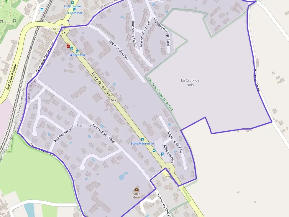 Appartement 102 m² quatre pièces à vendre à Saint-Paul-en-Jarez