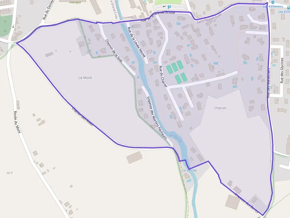 Appartement 90 m² quatre pièces à vendre à Saint-Paul-en-Jarez