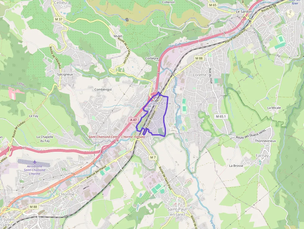 Appartement 57 m² trois pièces à vendre à La Grand-Croix