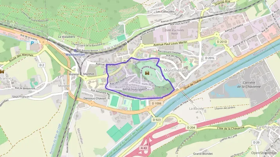 Appartement 81 m² quatre pièces à vendre à Montmélian Appartement 81 m² quatre pièces à vendre à Montmélian