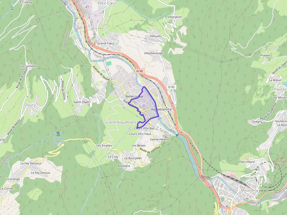 Appartement 44 m² deux pieces à vendre à Grand-Aigueblanche