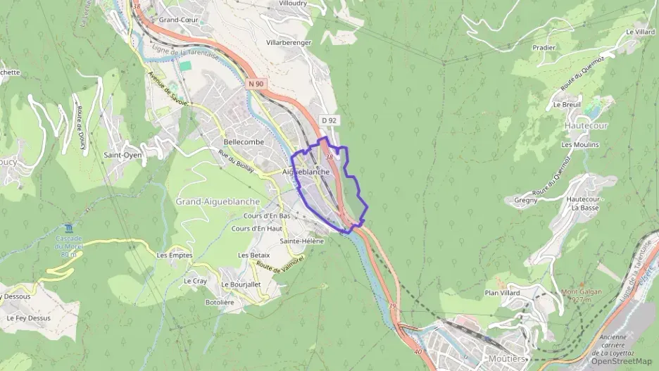 Appartement 40 m² deux pieces à vendre à Grand-Aigueblanche Appartement 40 m² deux pieces à vendre à Grand-Aigueblanche