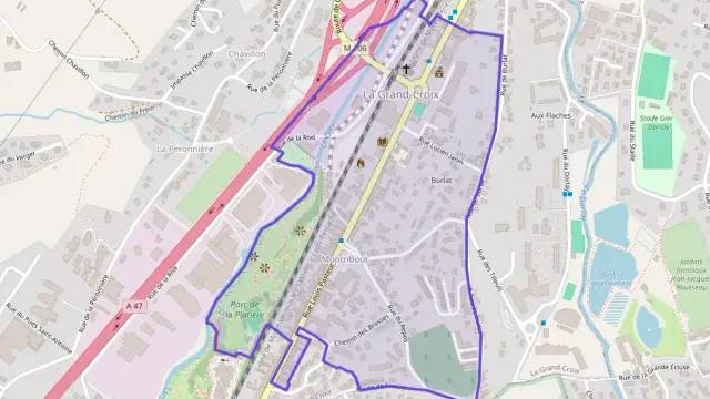 Appartement 45 m² une piece à vendre à La Grand-Croix