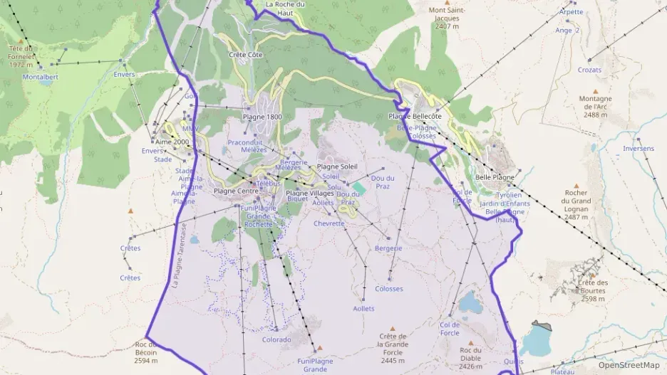 Appartement 26 m² deux pieces à vendre à La Plagne-Tarentaise