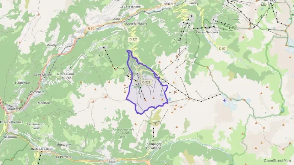 Appartement 27 m² deux pieces à vendre à La Plagne-Tarentaise