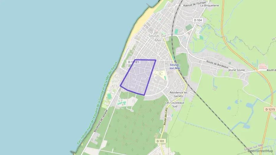 Appartement 50 m² trois pièces à vendre à Soulac-sur-Mer