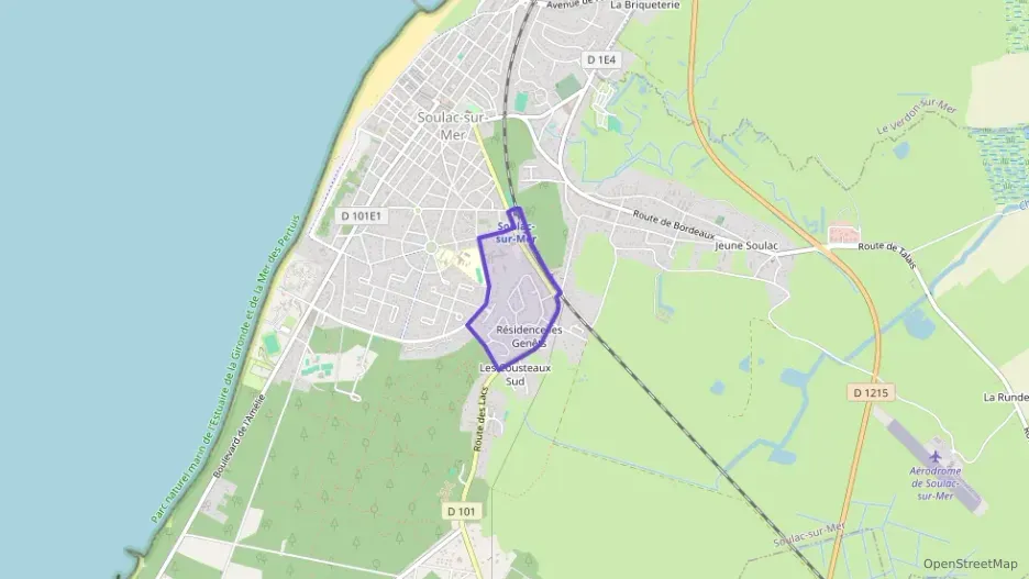 Appartement 57 m² trois pièces à vendre à Soulac-sur-Mer Appartement 57 m² trois pièces à vendre à Soulac-sur-Mer