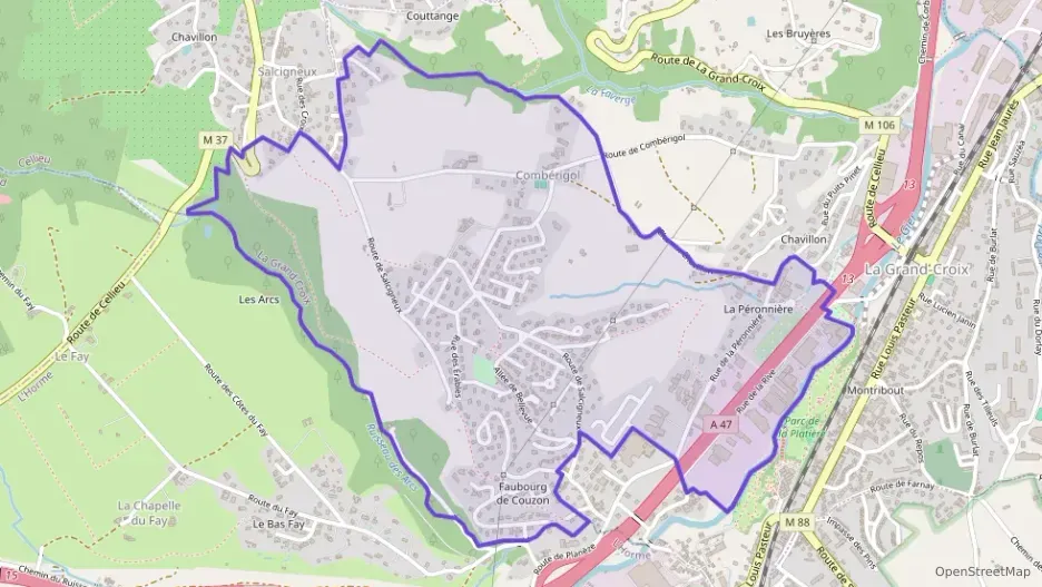 Appartement 83 m² quatre pièces à vendre à La Grand-Croix