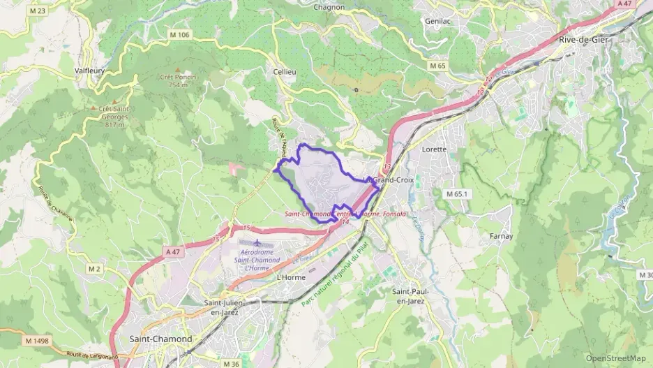 Appartement 83 m² quatre pièces à vendre à La Grand-Croix