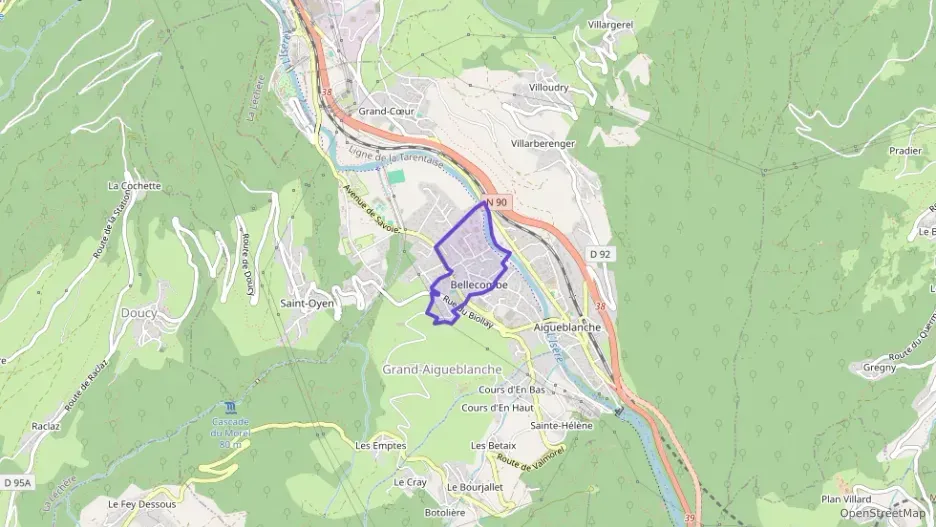 Appartement 44 m² deux pieces à vendre à Grand-Aigueblanche