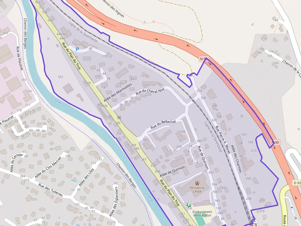 Appartement 68 m² quatre pièces à vendre à Grand-Aigueblanche