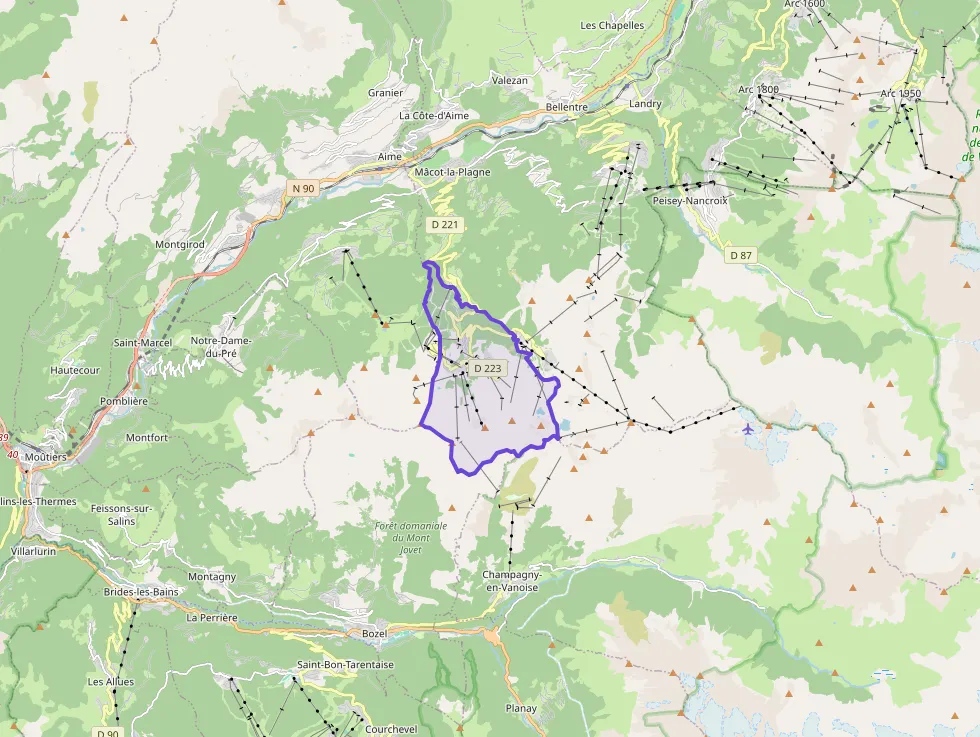 Appartement 20 m² une piece à vendre à La Plagne-Tarentaise