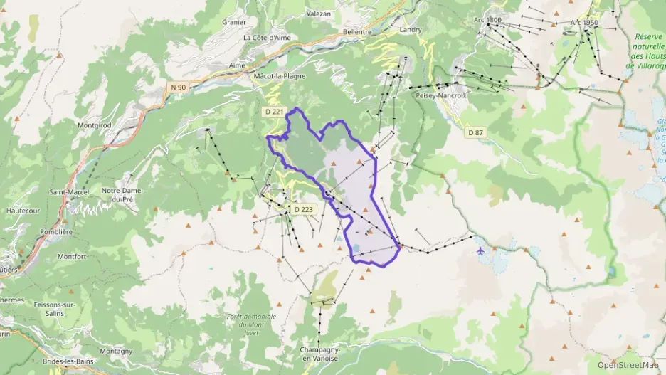 Appartement 24 m² une piece à vendre à La Plagne-Tarentaise