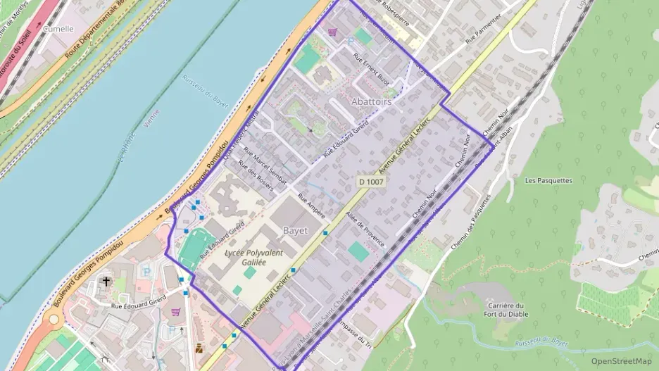 Appartement 42 m² deux pieces à vendre à Vienne