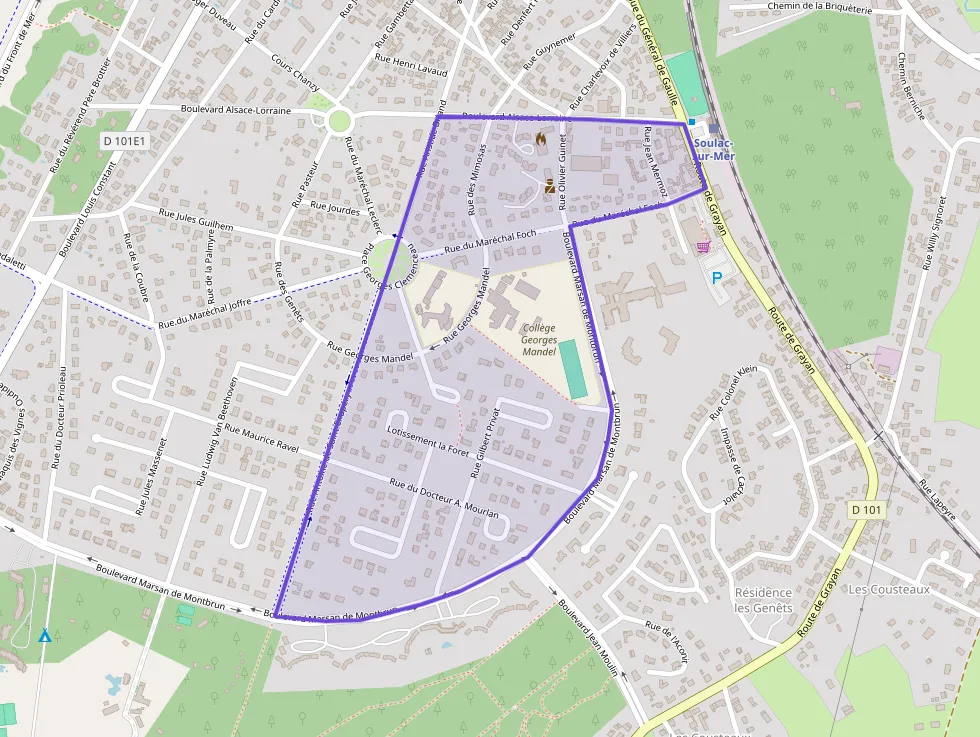 Appartement 52 m² trois pièces à vendre à Soulac-sur-Mer