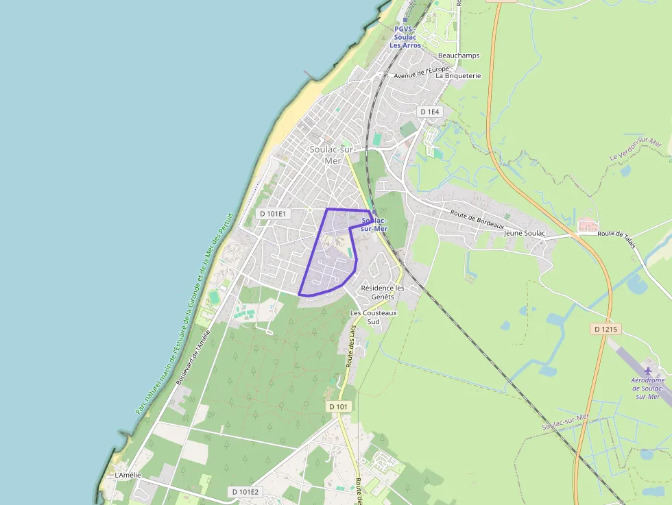 Appartement 52 m² trois pièces à vendre à Soulac-sur-Mer