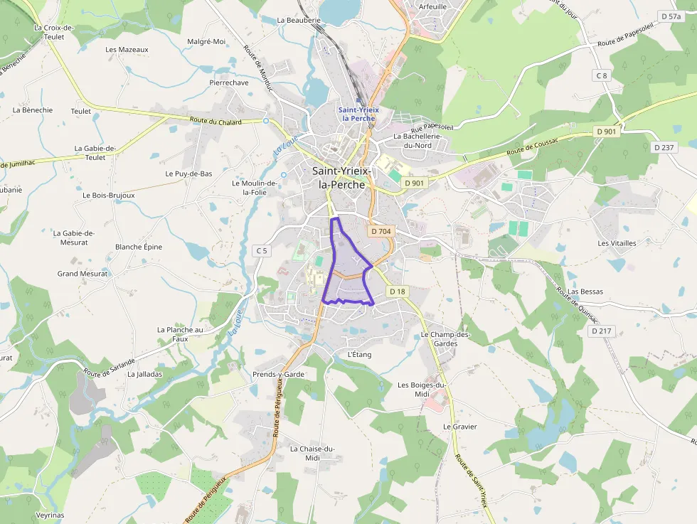 Appartement 100 m² trois pièces à vendre à Saint-Yrieix-la-Perche Appartement 100 m² trois pièces à vendre à Saint-Yrieix-la-Perche