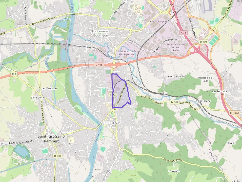 Appartement 80 m² trois pièces à vendre à Saint-Just-Saint-Rambert