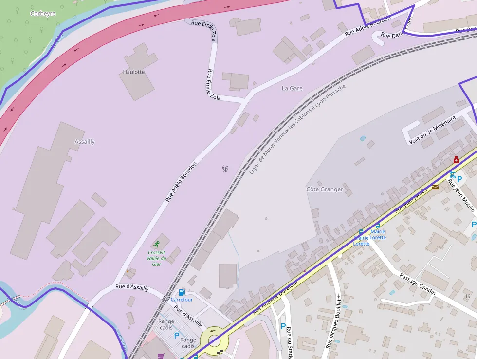 Appartement 98 m² quatre pièces à vendre à Lorette