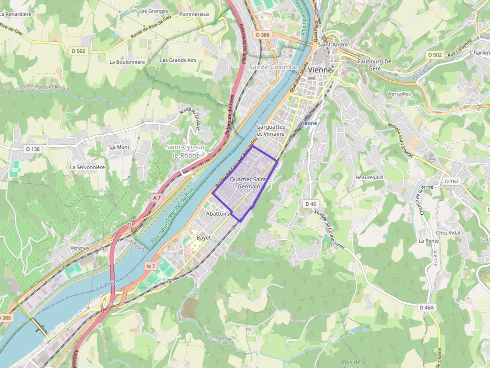 Appartement 48 m² deux pieces à vendre à Vienne