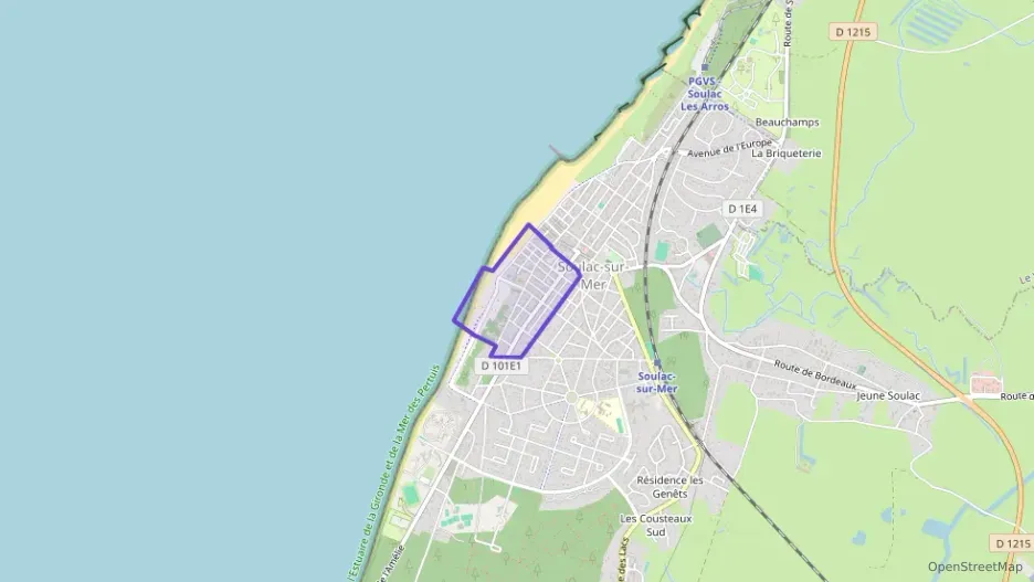 Appartement 76 m² trois pièces à vendre à Soulac-sur-Mer