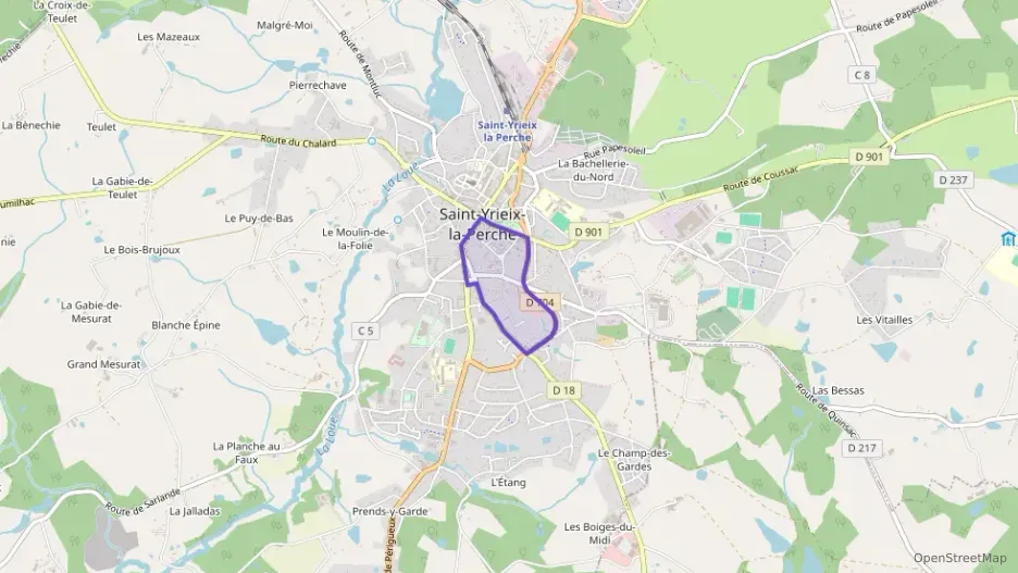 Appartement 70 m² trois pièces à vendre à Saint-Yrieix-la-Perche Appartement 70 m² trois pièces à vendre à Saint-Yrieix-la-Perche