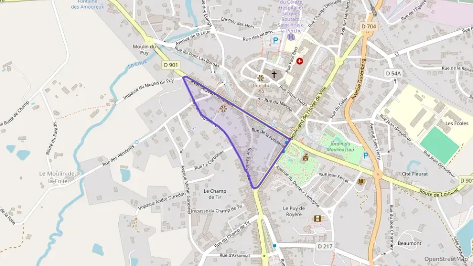 Appartement 52 m² trois pièces à vendre à Saint-Yrieix-la-Perche