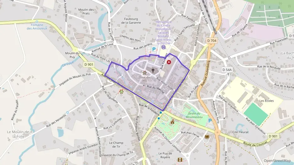 Appartement 100 m² trois pièces à vendre à Saint-Yrieix-la-Perche Appartement 100 m² trois pièces à vendre à Saint-Yrieix-la-Perche