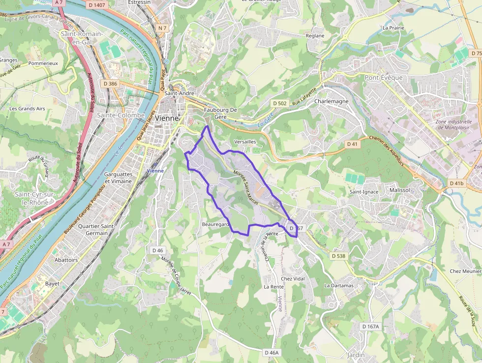 Appartement 70 m² trois pièces à vendre à Vienne