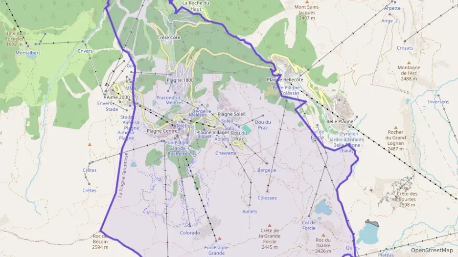 Appartement 48 m² trois pièces à vendre à La Plagne-Tarentaise Appartement 48 m² trois pièces à vendre à La Plagne-Tarentaise