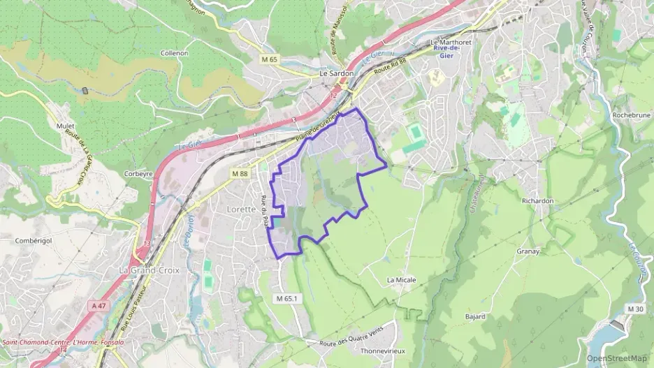 Appartement 83 m² quatre pièces à vendre à Lorette