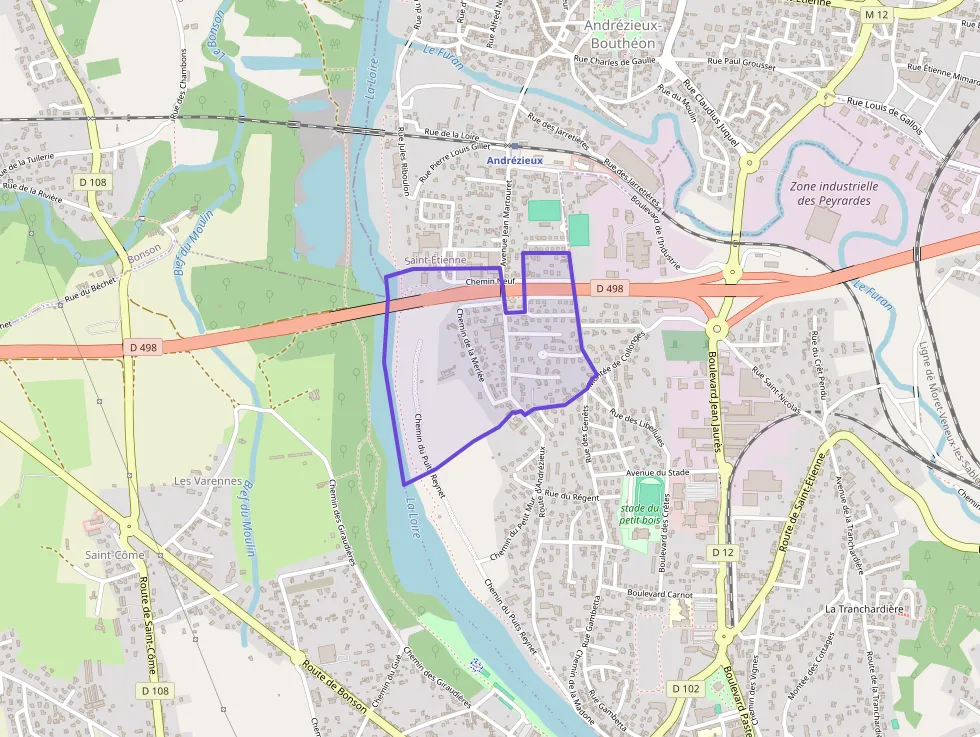 Appartement 70 m² deux pieces à vendre à Saint-Just-Saint-Rambert