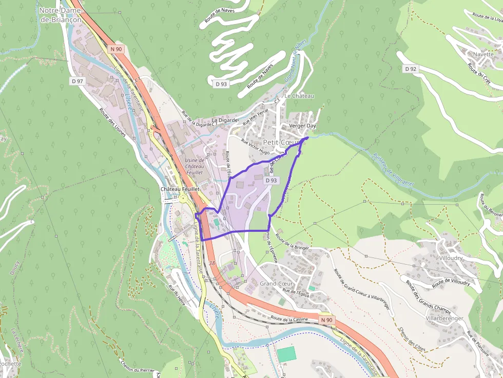 Appartement 46 m² trois pièces à vendre à La Léchère