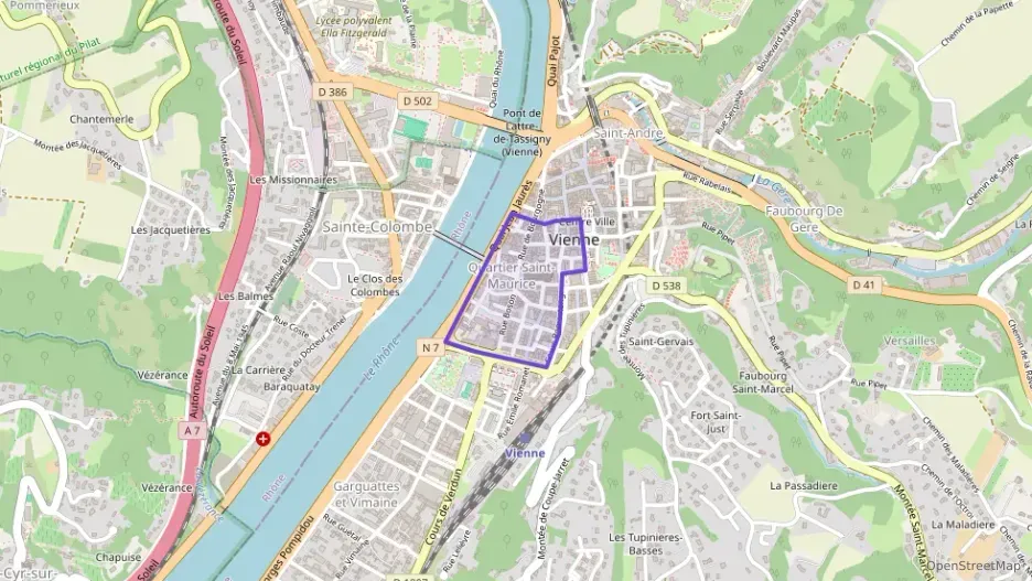Appartement 35 m² deux pieces à vendre à Vienne