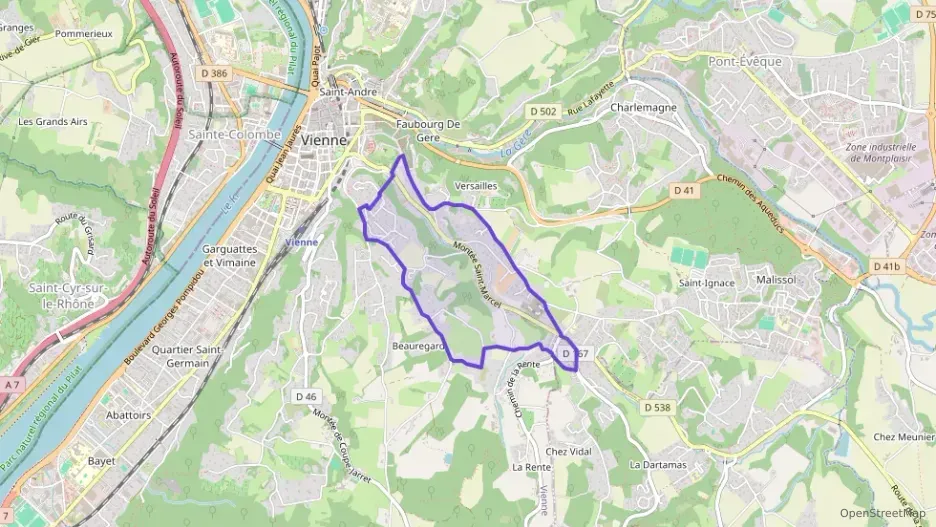 Appartement 48 m² trois pièces à vendre à Vienne