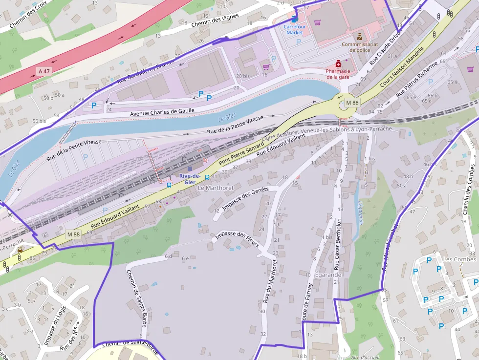 Appartement 43 m² deux pieces à vendre à Rive-de-Gier