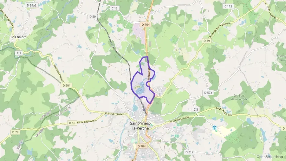 Appartement 62 m² trois pièces à vendre à Saint-Yrieix-la-Perche