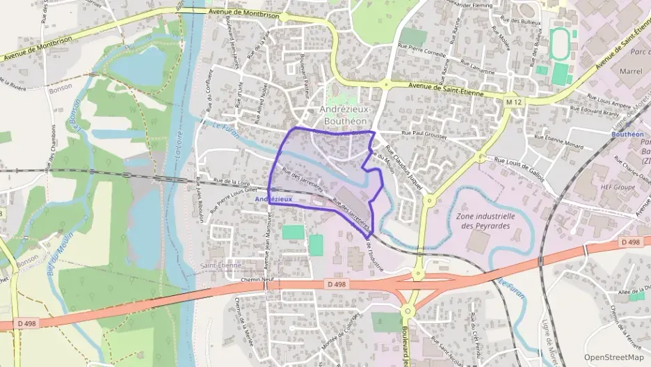 Appartement 65 m² deux pieces à vendre à Andrézieux-Bouthéon