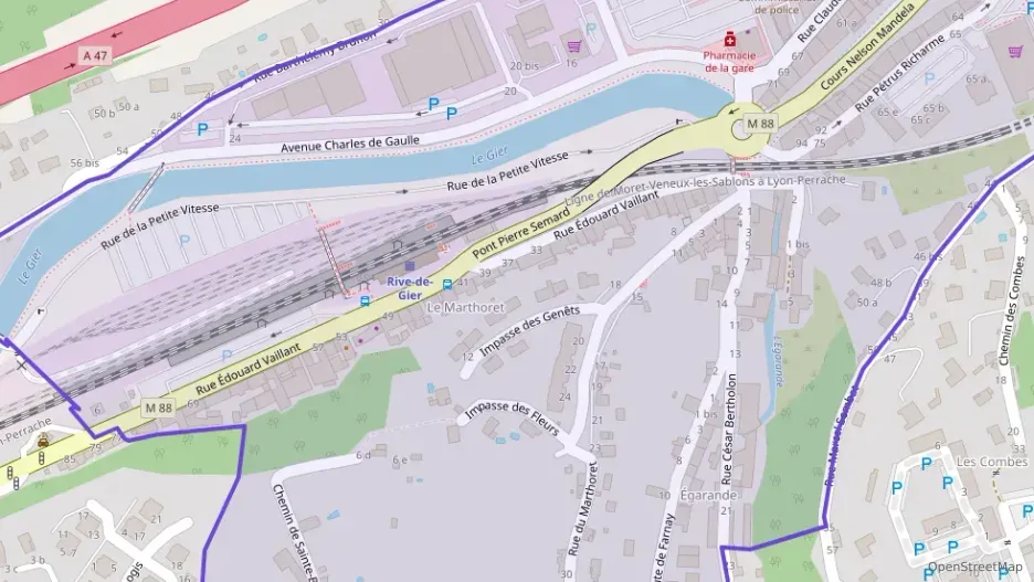 Appartement 61 m² deux pieces à vendre à Rive-de-Gier Appartement 61 m² deux pieces à vendre à Rive-de-Gier