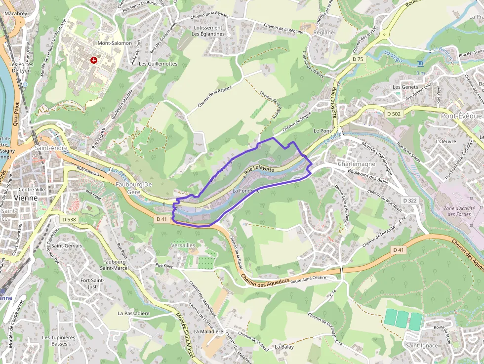 Appartement 82 m² trois pièces à vendre à Vienne