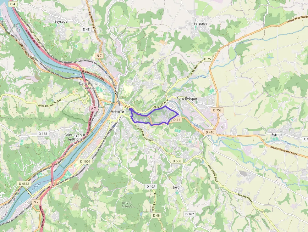 Appartement 53 m² trois pièces à vendre à Vienne