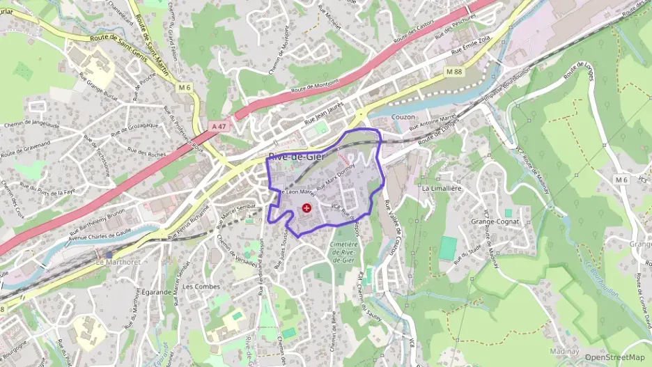 Appartement 50 m² deux pieces à vendre à Rive-de-Gier Appartement 50 m² deux pieces à vendre à Rive-de-Gier