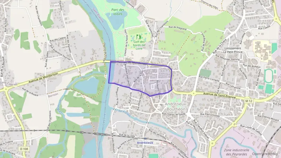 Appartement 56 m² trois pièces à vendre à Andrézieux-Bouthéon Appartement 56 m² trois pièces à vendre à Andrézieux-Bouthéon