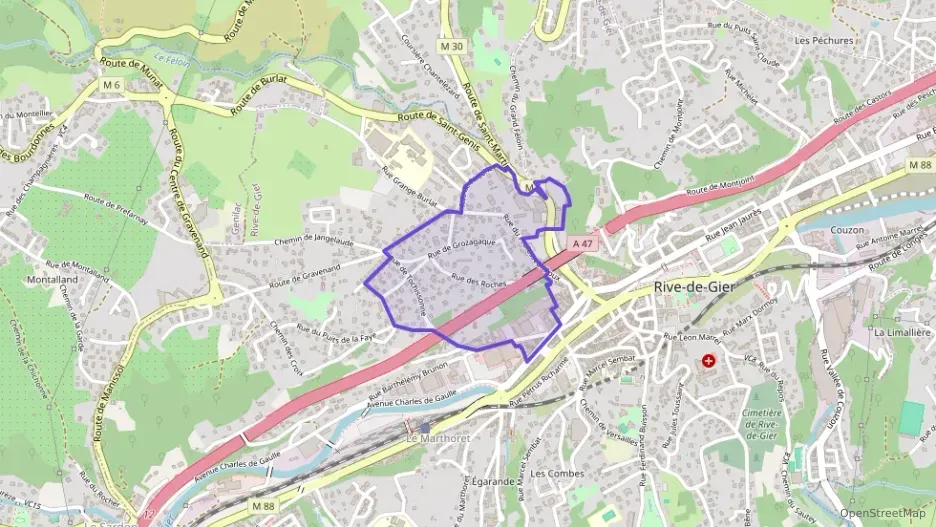 Appartement 70 m² trois pièces à vendre à Rive-de-Gier Appartement 70 m² trois pièces à vendre à Rive-de-Gier