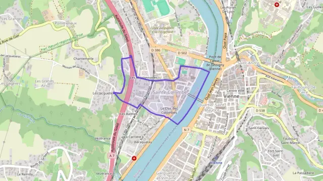 Appartement 43 m² deux pieces à vendre à Sainte-Colombe