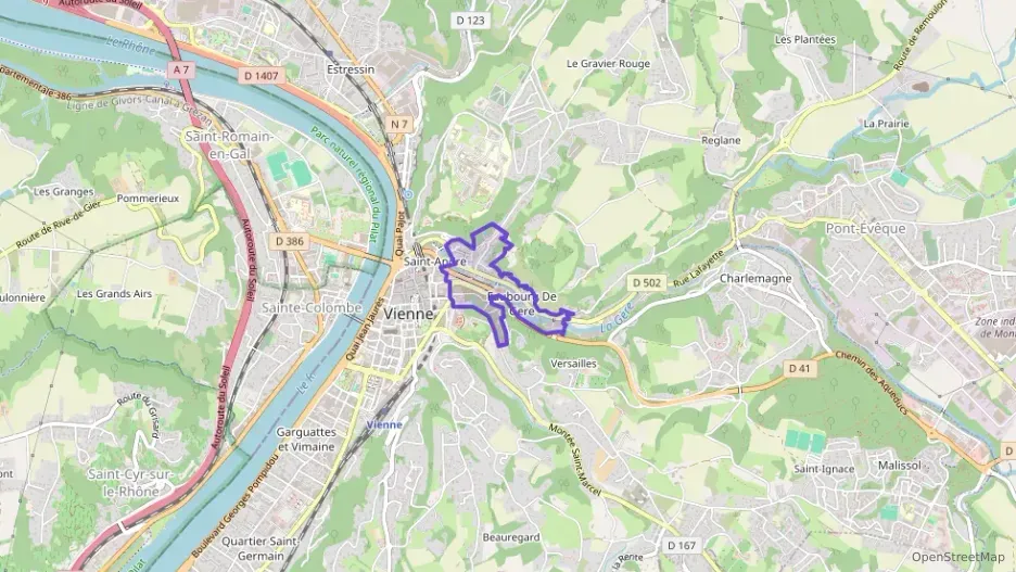 Appartement 71 m² trois pièces à vendre à Vienne