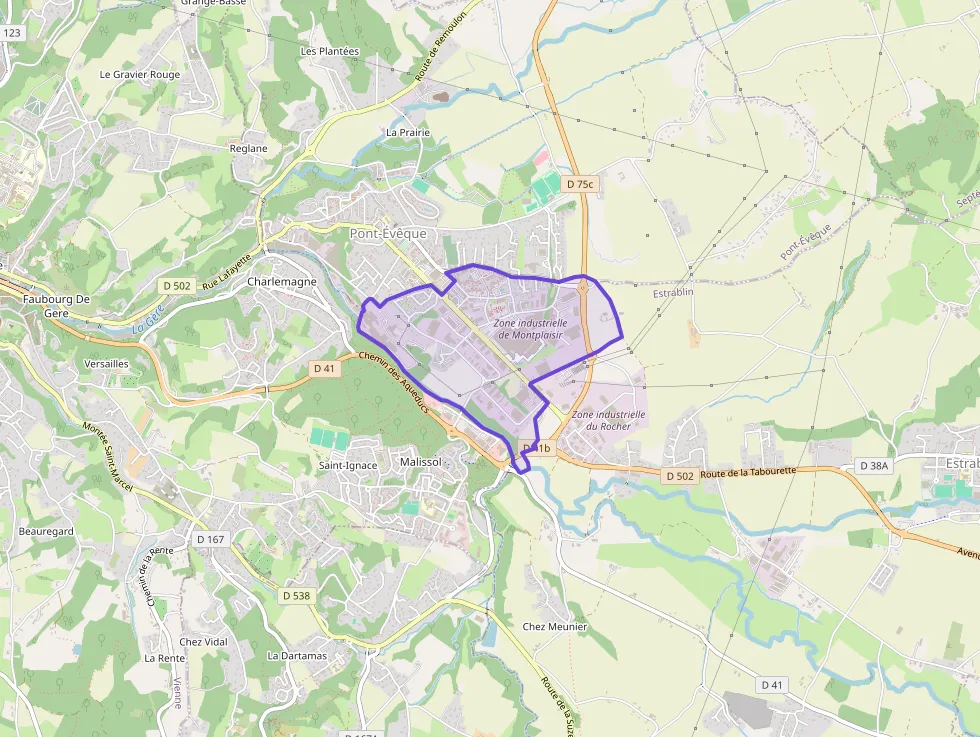 Appartement 69 m² quatre pièces à vendre à Pont-Évêque